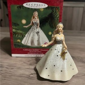 2001 Hallmark Keepsake Ornament Celebration Barbie Special 2001 Edition